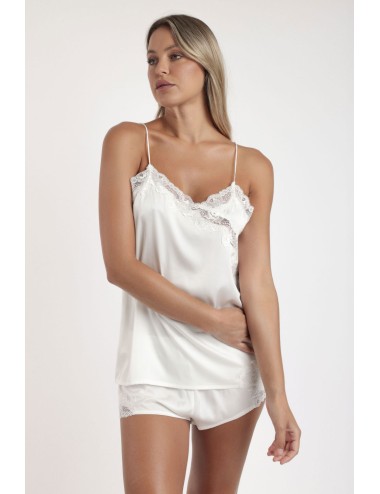Admas - baby doll in pizzo 63099 bianco