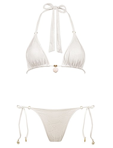 Watercult - bikini top triangolo white scallop 7078+671 056 106 +++