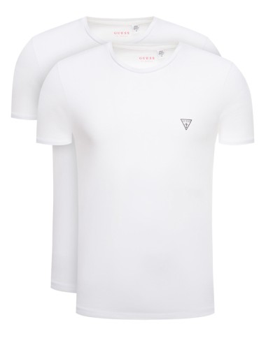 Set 2 t-shirt uomo u97g02 jr003 a009 bianco