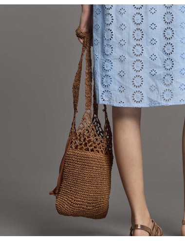 Borsa in rafia coraline ic25-b05